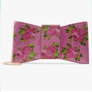 BETSEY JOHNSON BOW DOWN CLUTCH - NWT